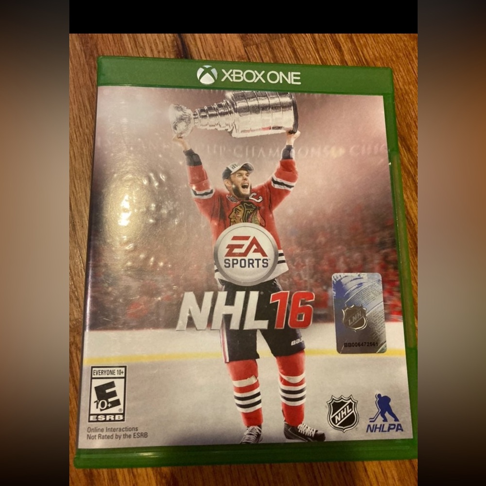 Xbox one nhl 16 hockey game